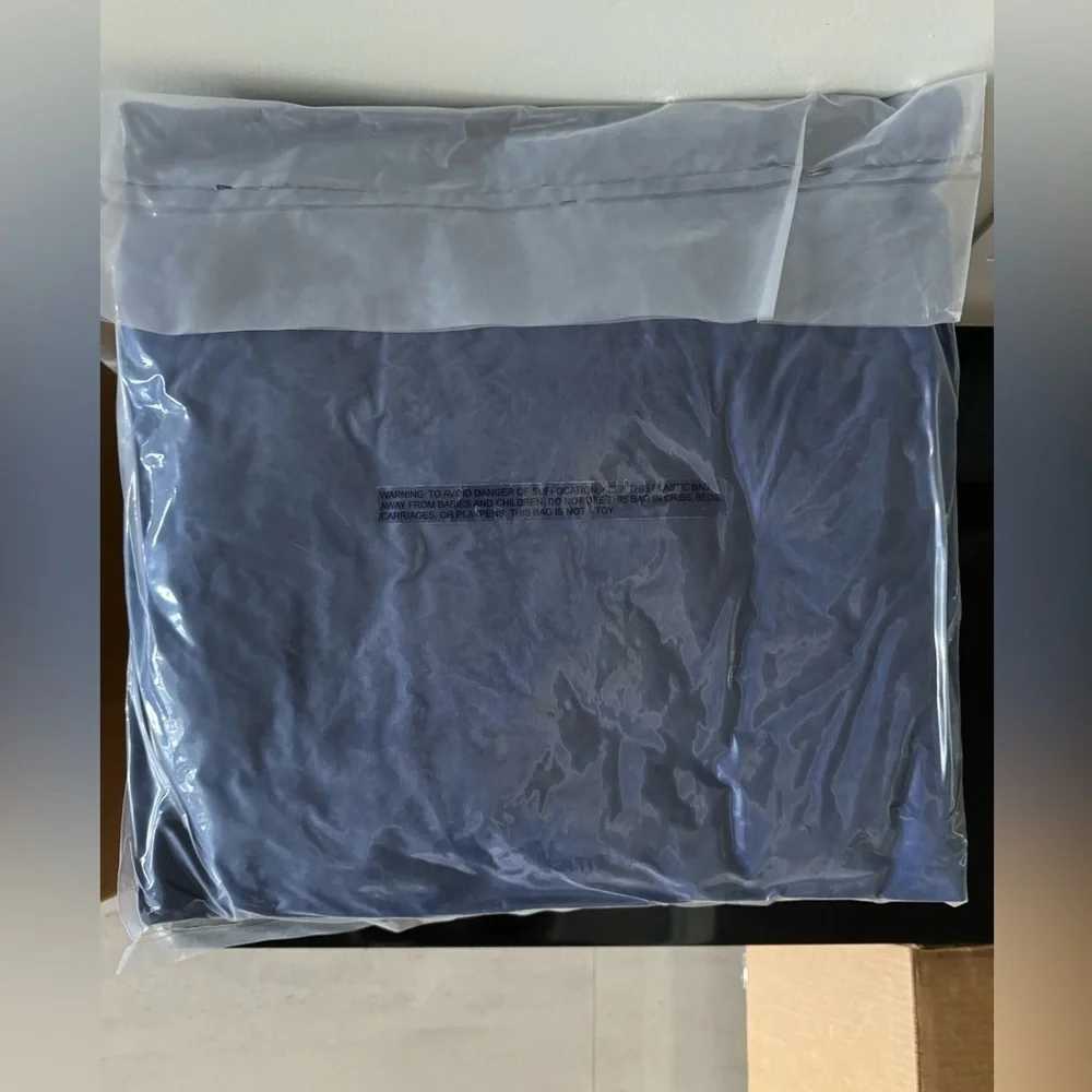 Bundle of Two NWT Navy Light Up Pillow within Brown Angel and Plain Navy Pillow